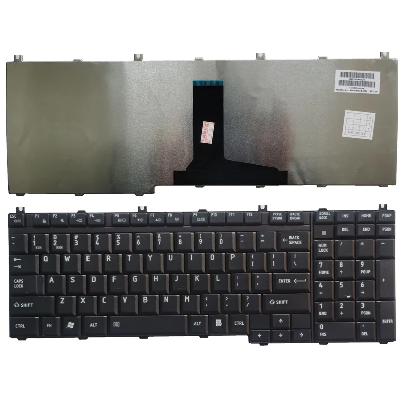 

New Original US laptop keyboard for Toshiba Qosmio F60 F750 F755 G50 G55 X300 X305 X500 X505 Keyboard