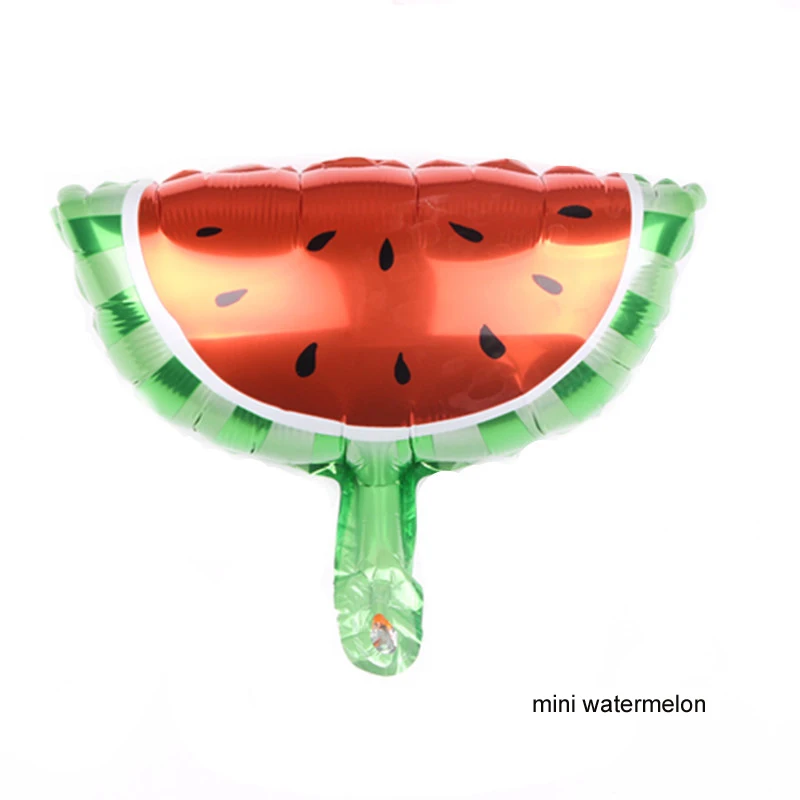 Мини Hunburger пончик мороженое фруктов с изображением арбуза алюминиевой фольги