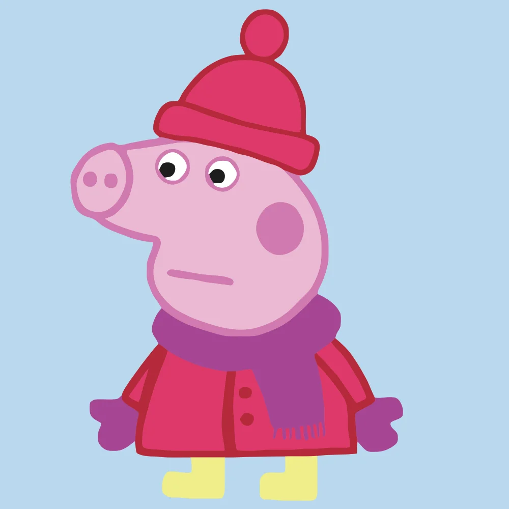 HQ-PIG12 Картина в рамке для раскрашивания, сделай сам, картина по номерам, милые животные, детское изображение, ручная роспись, уникальный подарок для детей, домашний декор, 20x20 см - Цвет: HQ-PIG12