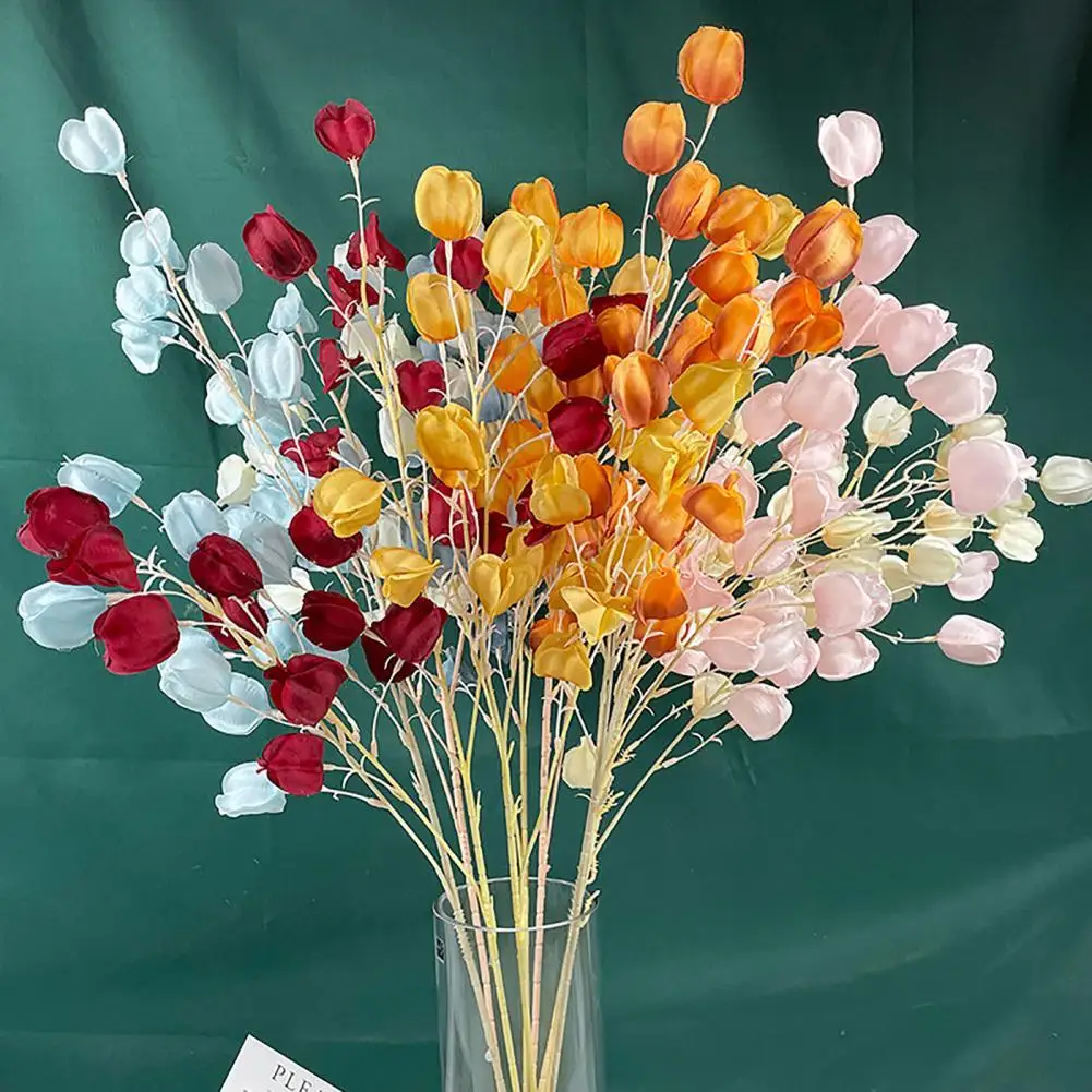 

No Watering Long Lasting Excellent Workmanship Bright-colored Simulation Flower for Decoration