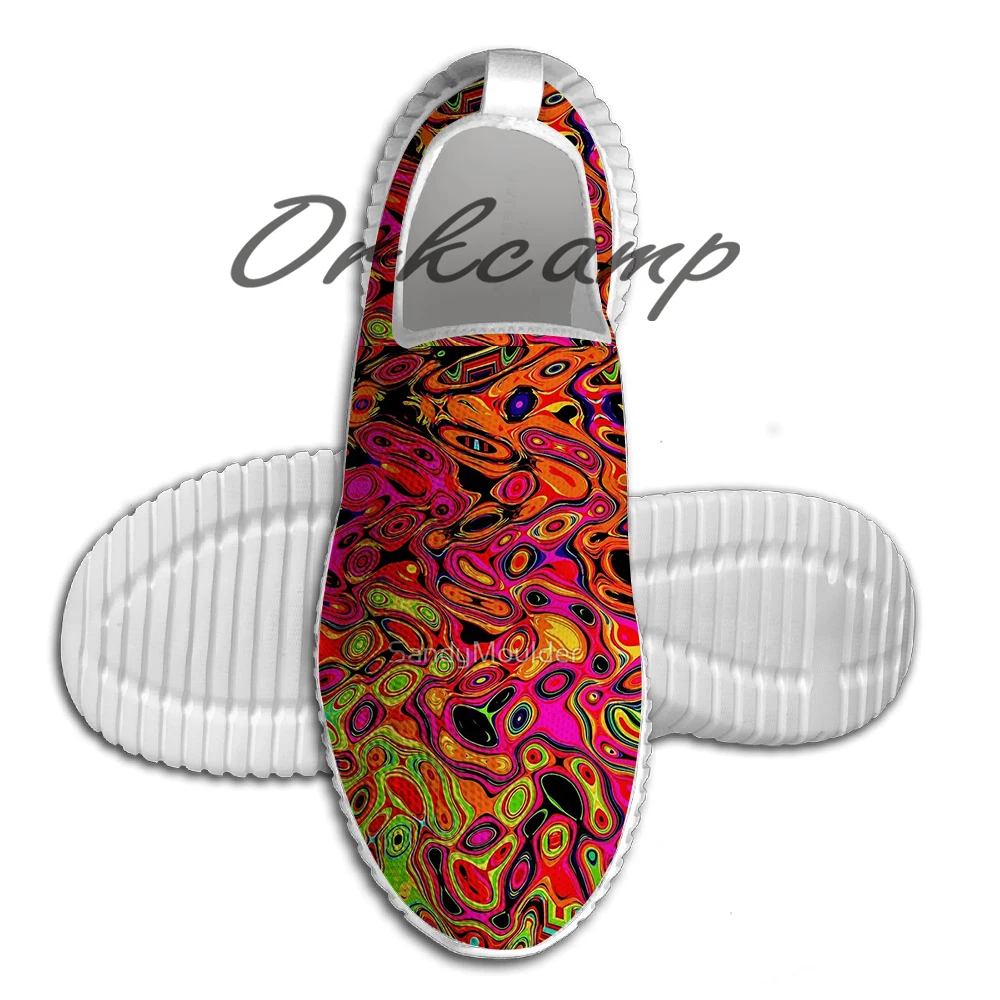 

Sport Running Shoes Trick or Treat Time Light Weight Walking Shoes Breathable Mesh Yoga Shoes