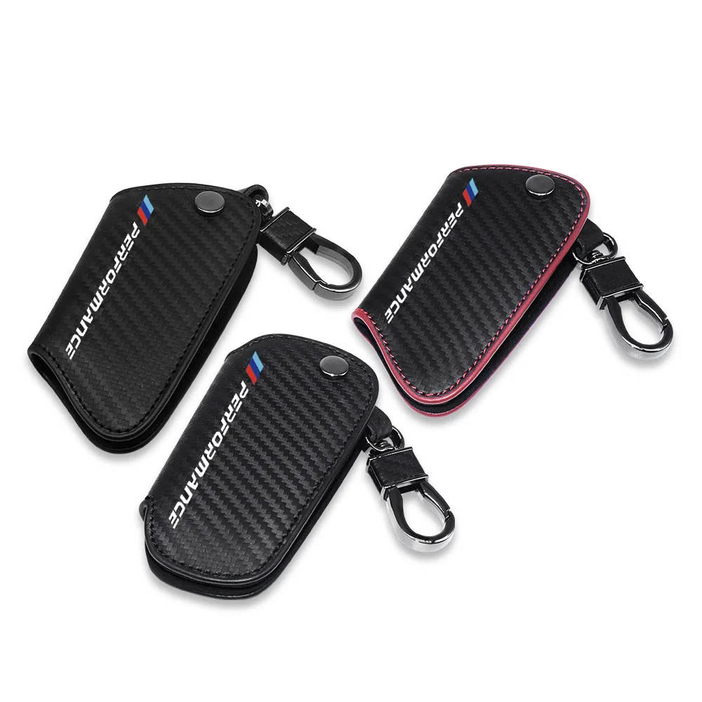 Чехол для автомобильного ключа с эмблемой из углеродного волокна автомобильные