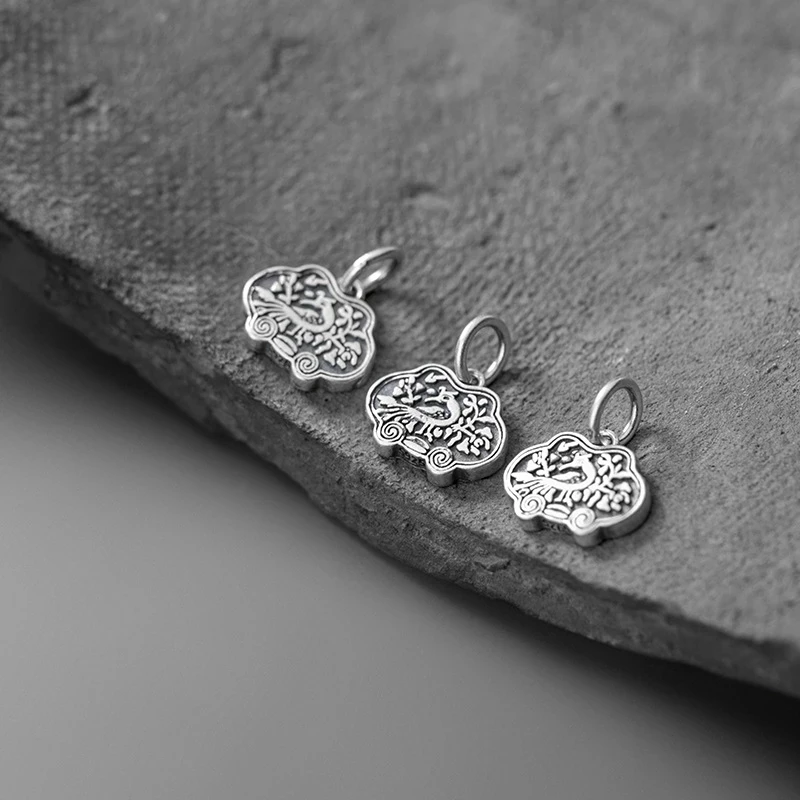 925 стерлингового серебра китайский классический долговечность Подвески в виде
