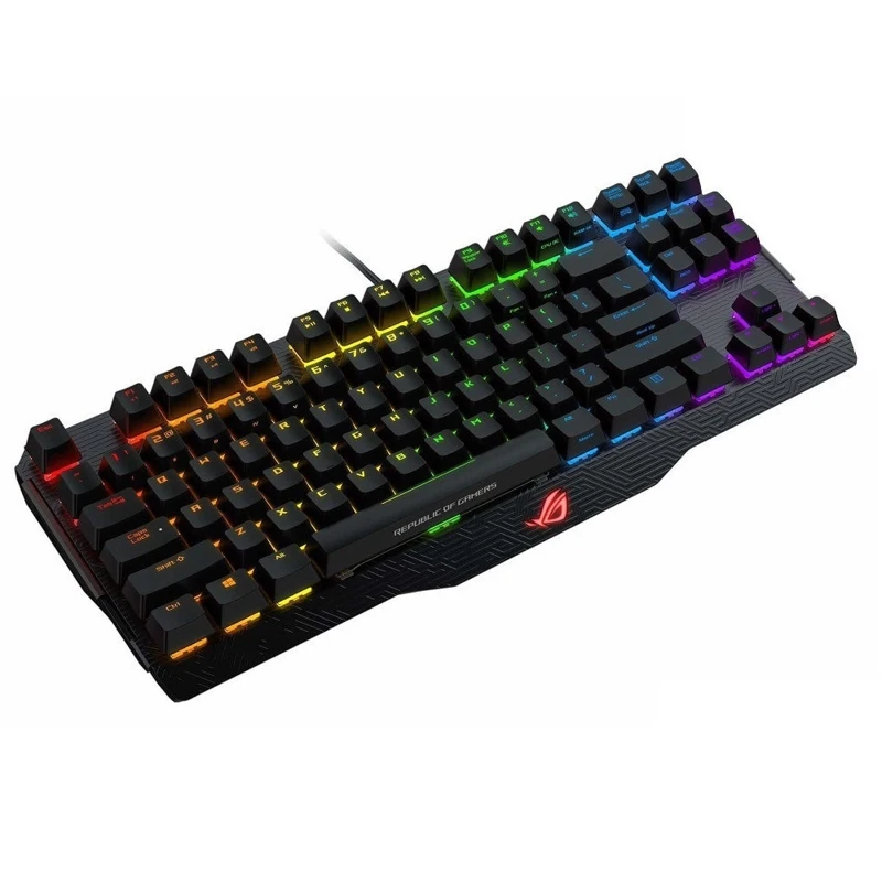 Клавиатура ASUS ROG Claymore Core Cherry RGB black проводная механическая подсветка клавиш USB без