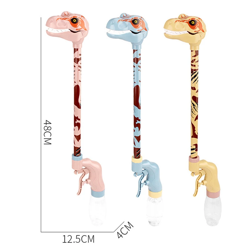 

New Creative Dinosaur Water Gun Toy Children Toy Press Water Spray Toy Dinosaur Water Gun Long Range Squirt Gun Outdoor Toys