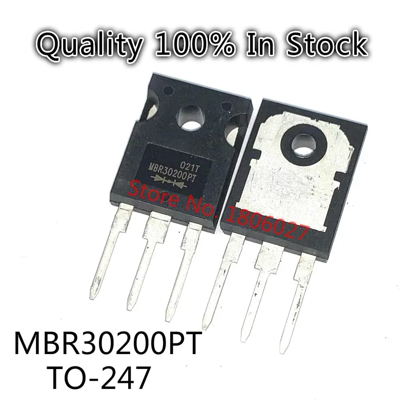 

5PCS/lot MBR30200PT TO-247 200V 30A Spot hot sale