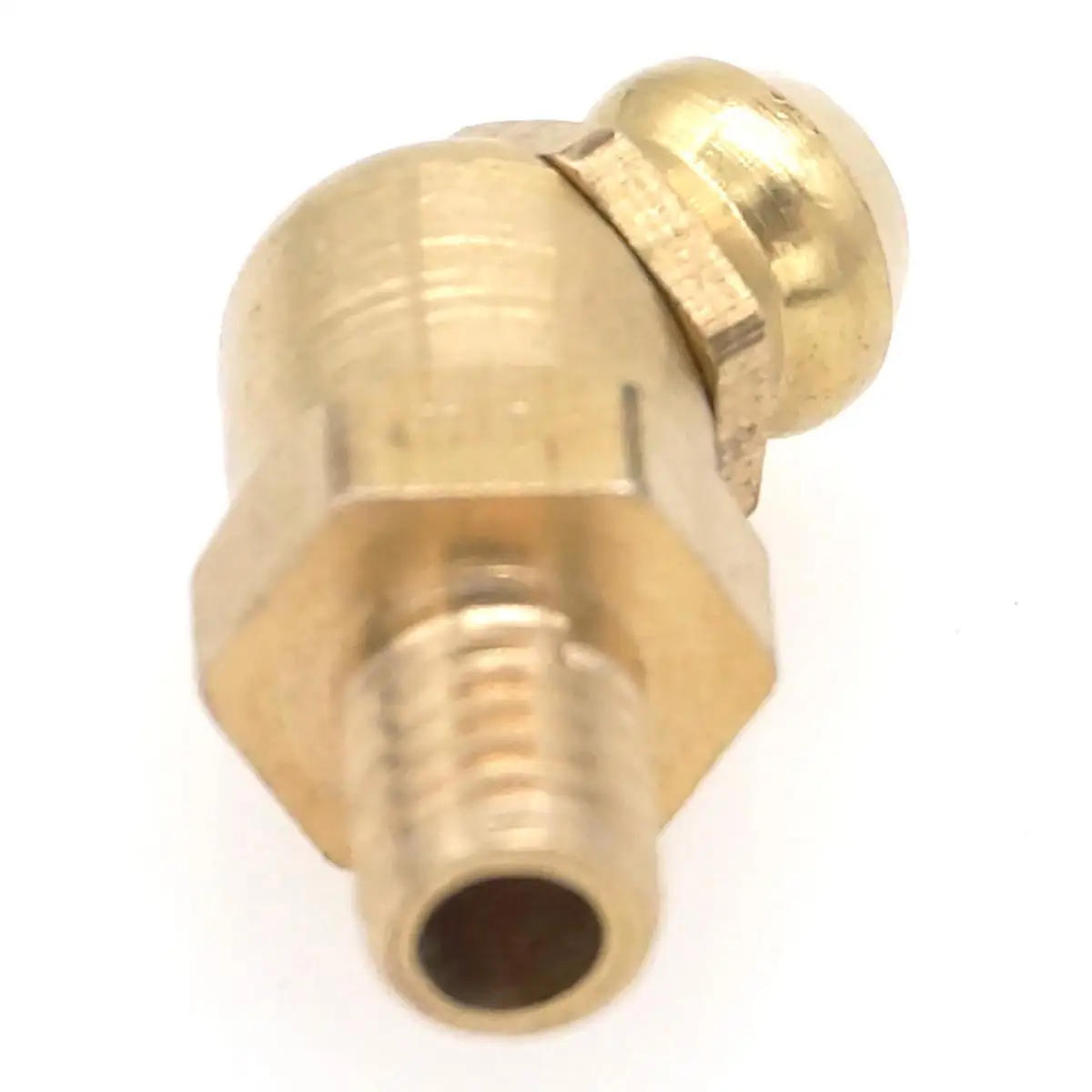 M5 Metric Male 45 Degrees Brass Grease Zerk Nipple Fitting For Gun Machine Tool Accessories | Обустройство дома