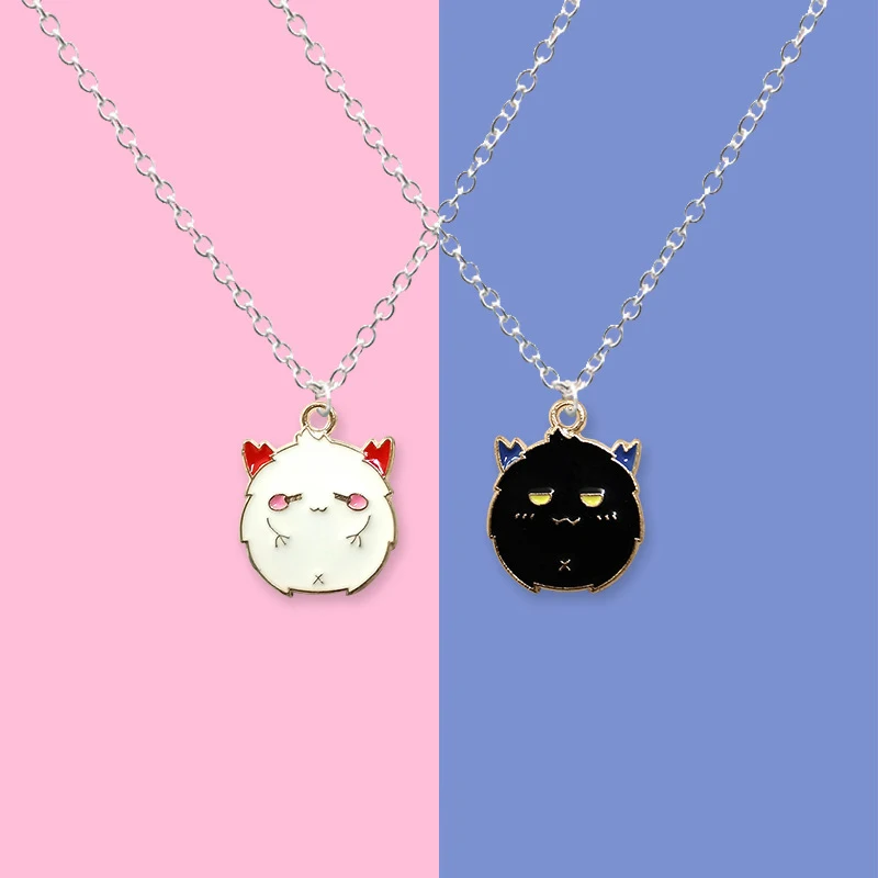 

New Cute Little Devil Pendant Necklace Punk Cartoon Character Necklace For Women Sweater Decoration Y2K Jewelry Gifts Wholesale