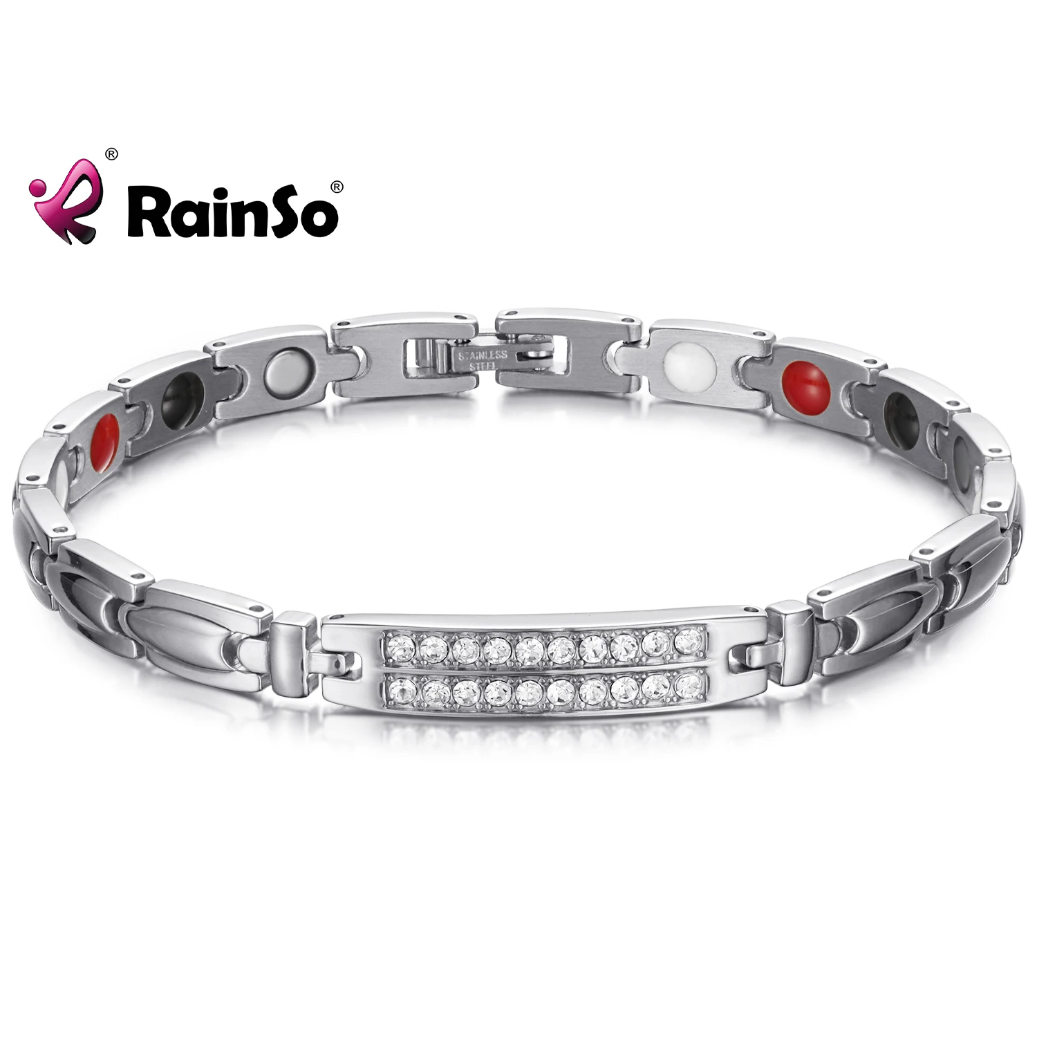 Магнитный здоровый браслет и для женщин rainfo ускоряет метаболизм подвеска с