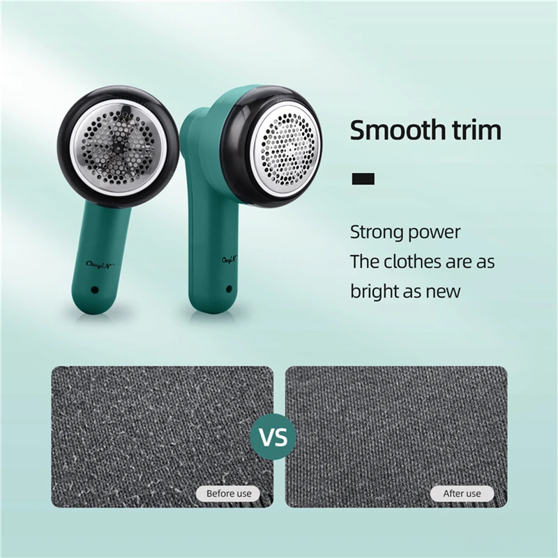 CkeyiN Триммер электрический беспроводной аккумуляторный для удаления катышков