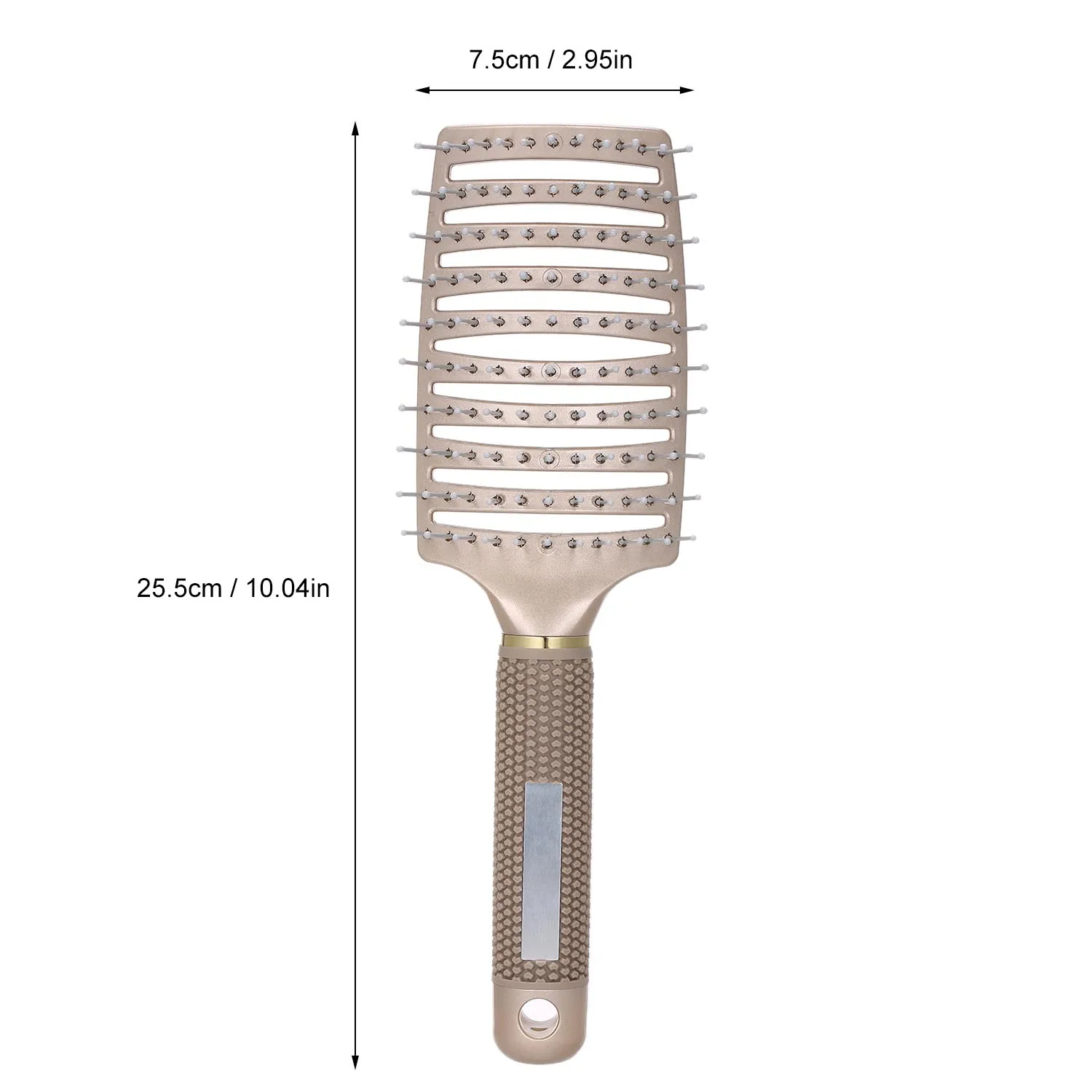 New Hairbrush Curved Vent Brush for Blow Drying Styling Detangling Hair Wave Row Short Thick Tangles Curly | Красота и здоровье