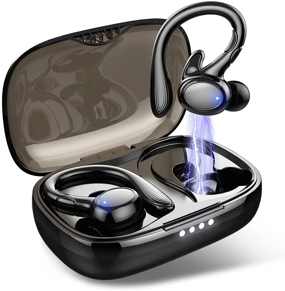 

Беспроводные наушники, Спортивные Bluetooth 5,1 наушники с крючками, беспроводные наушники с погружным звуком, наушники-вкладыши с