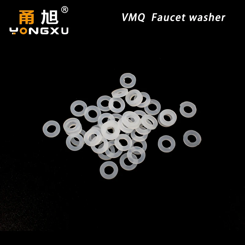 

White Gasket 1/4" 3/8" 1/2" 3/4" 1" 1.2" 1.5" 2" Silicone Rubber VMQ Corrugated hose faucet O-ring Washer