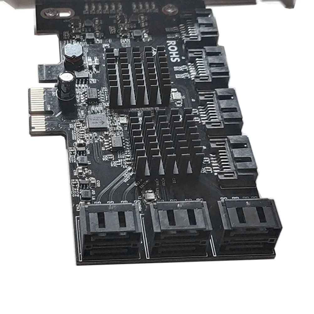 адаптер карты sata pcie 10 портов sata iii к pci expre