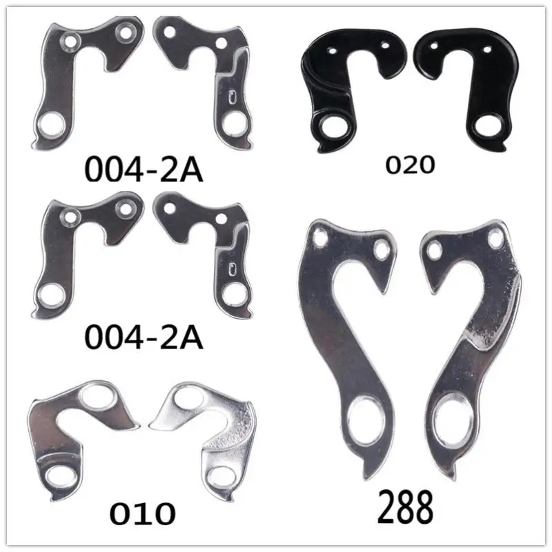 

Bike Rear Derailleur Gear Hanger MTB Road Bike Frame Gear Tail Hook Parts Dropout Convertor AdapterFrame Repair Accessories