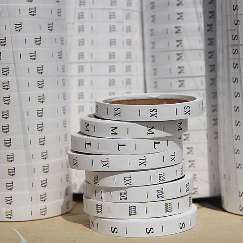 Бесплатная доставка нейлоновый ремень ярлык размеров с принтом белый фон черные