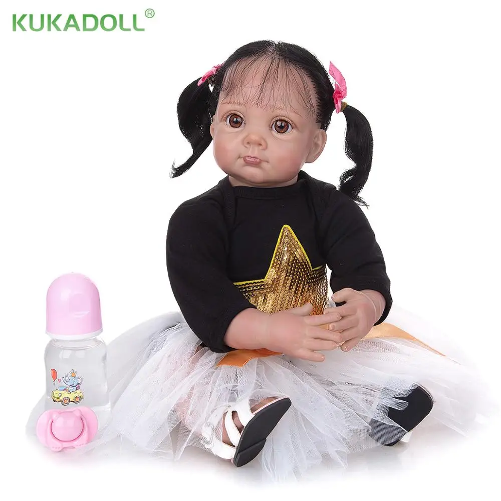 Кукла кукла для новорожденных KUKADOLL 22 дюйма одежда малышей много аксессуаров