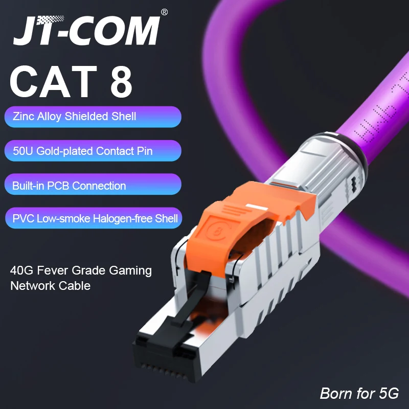 

Сетевой кабель Ethernet RJ45, 10 Гбит/с, Cat8, Cat7, Cat6A
