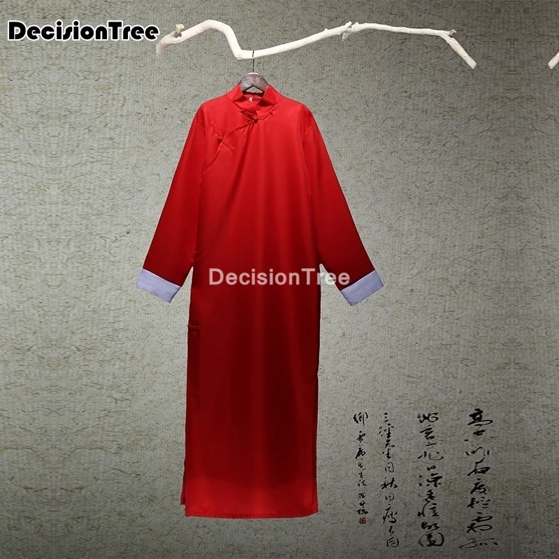 2021 китайский для мужчин Традиционный язык платье-ханьфу кимоно выступления