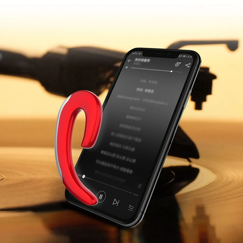 Беспроводные наушники с костной проводимостью беспроводные Bluetooth 4 2 Спортивная