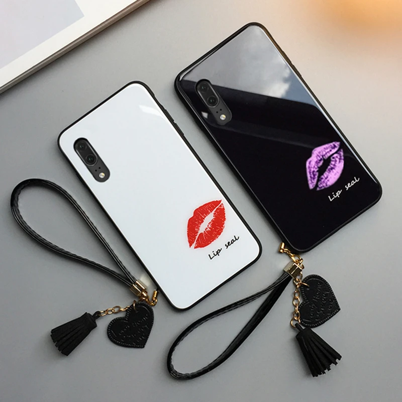 Чехол и ремешок для Huawei Y9 prime P smart Plus y6 Pro 2019 чехол телефона y9 2018 с простым принтом в