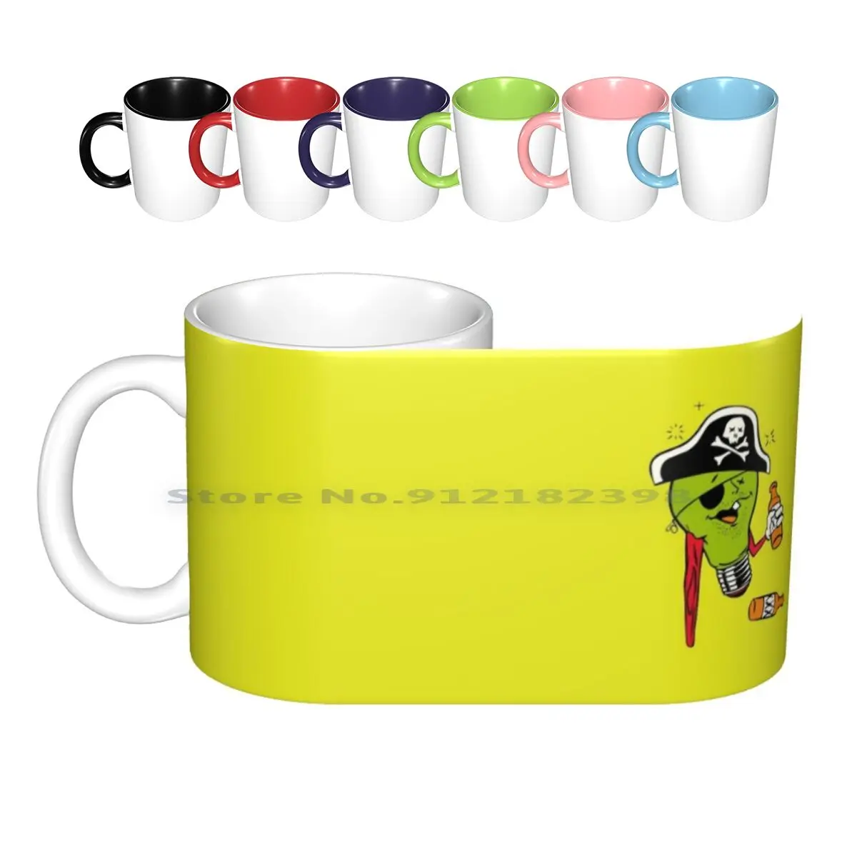 

Керамические кружки с изображением пиратов, чашки для кофе, кружка для молока и чая, кружка Джошуа человека, Криса Госса, герои американской ...