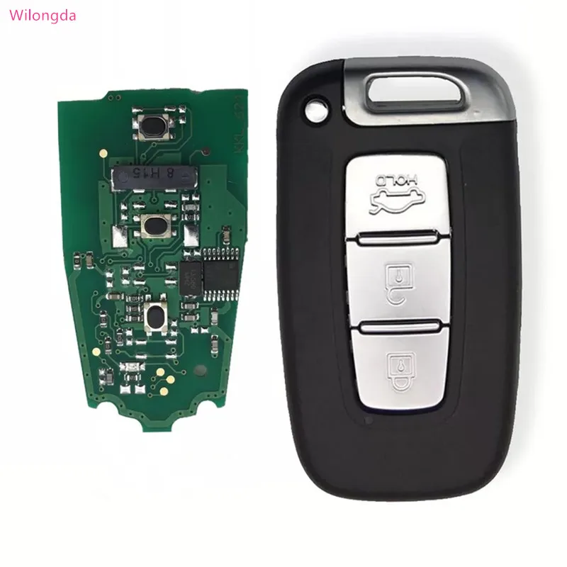 

3 Button Remote Smart Key 434mhz ID46 Chip for Kia K2 K5 Sorento Forte Sportage R Car Key