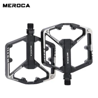 a pair of ultra light hollow mountain bike pedals wear resistant non slip aluminum alloy pedals bicycle parts and accessories