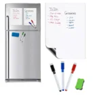 Гибкая магнитная доска, магниты на холодильник, белая, ручка-маркер для доски ластик, кухонная доска для сообщений, напоминание, умный блокнот