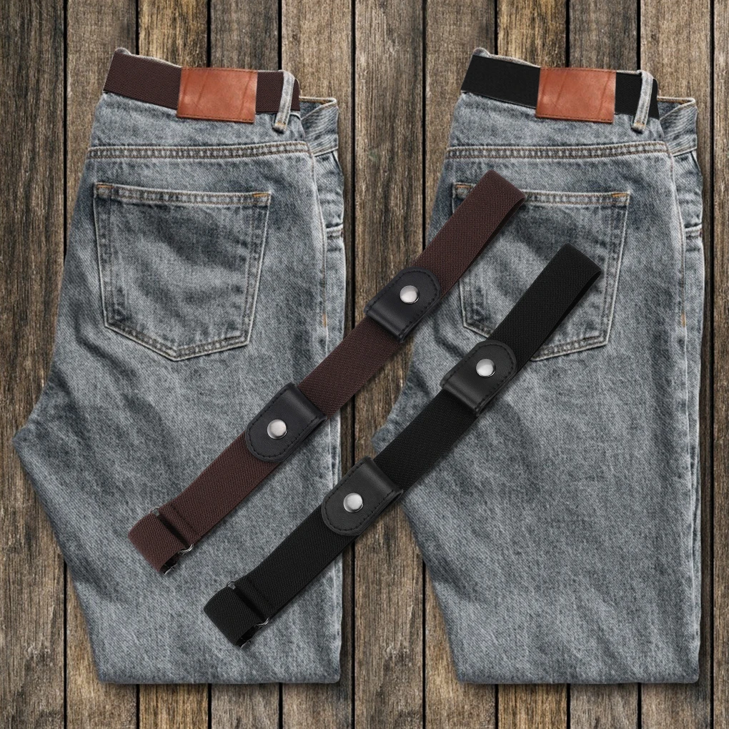 Эластичная ткань без следов модный джинсовый ремень Прямая поставка | Аксессуары