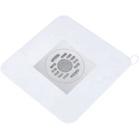 20cm silicone floor drain cover anti clogging filter screen pad deodorant mat with hanging hole kitchen bathroom accessories