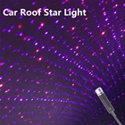 Светильник на крышу автомобиля, романтическая ночная лампа с USB, регулируемое украшение для интерьера дома, миниатюрный проектор, Galaxy