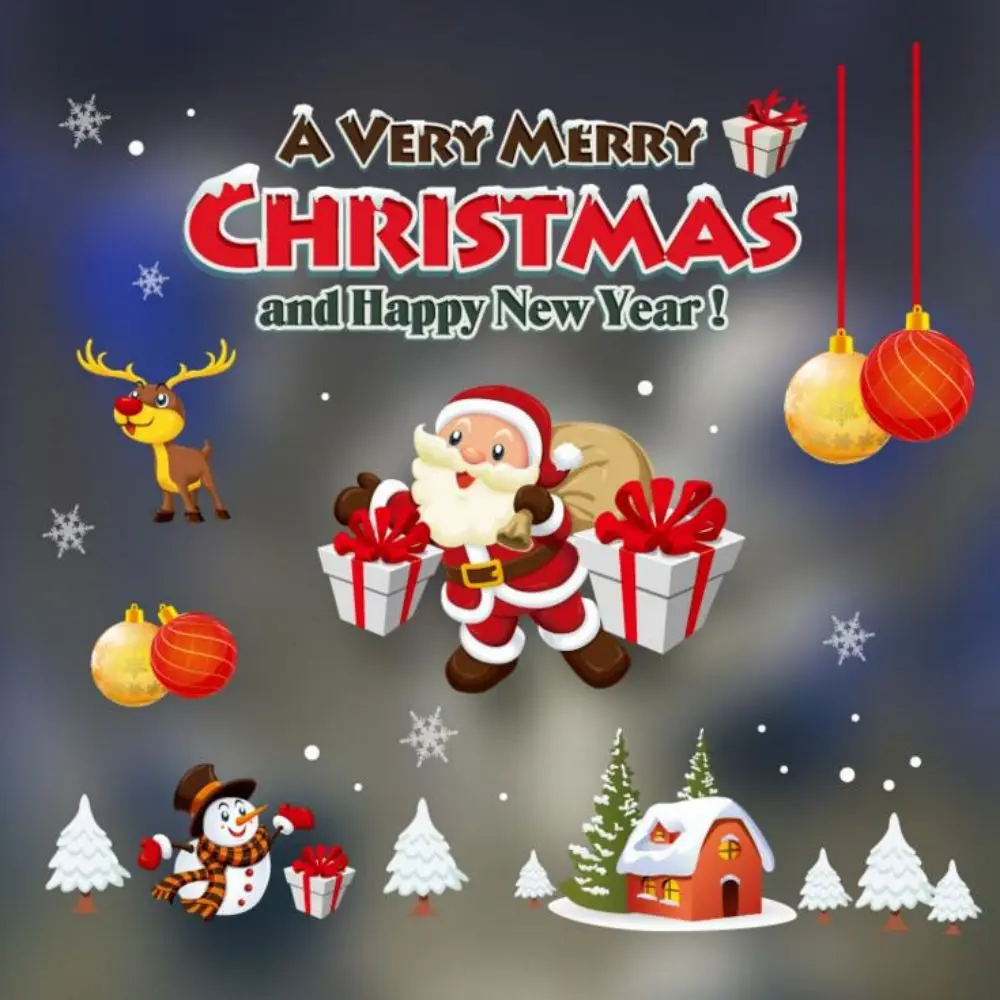 Съемные наклейки с надписью &quotMerry Christmas&quot | Дом и сад