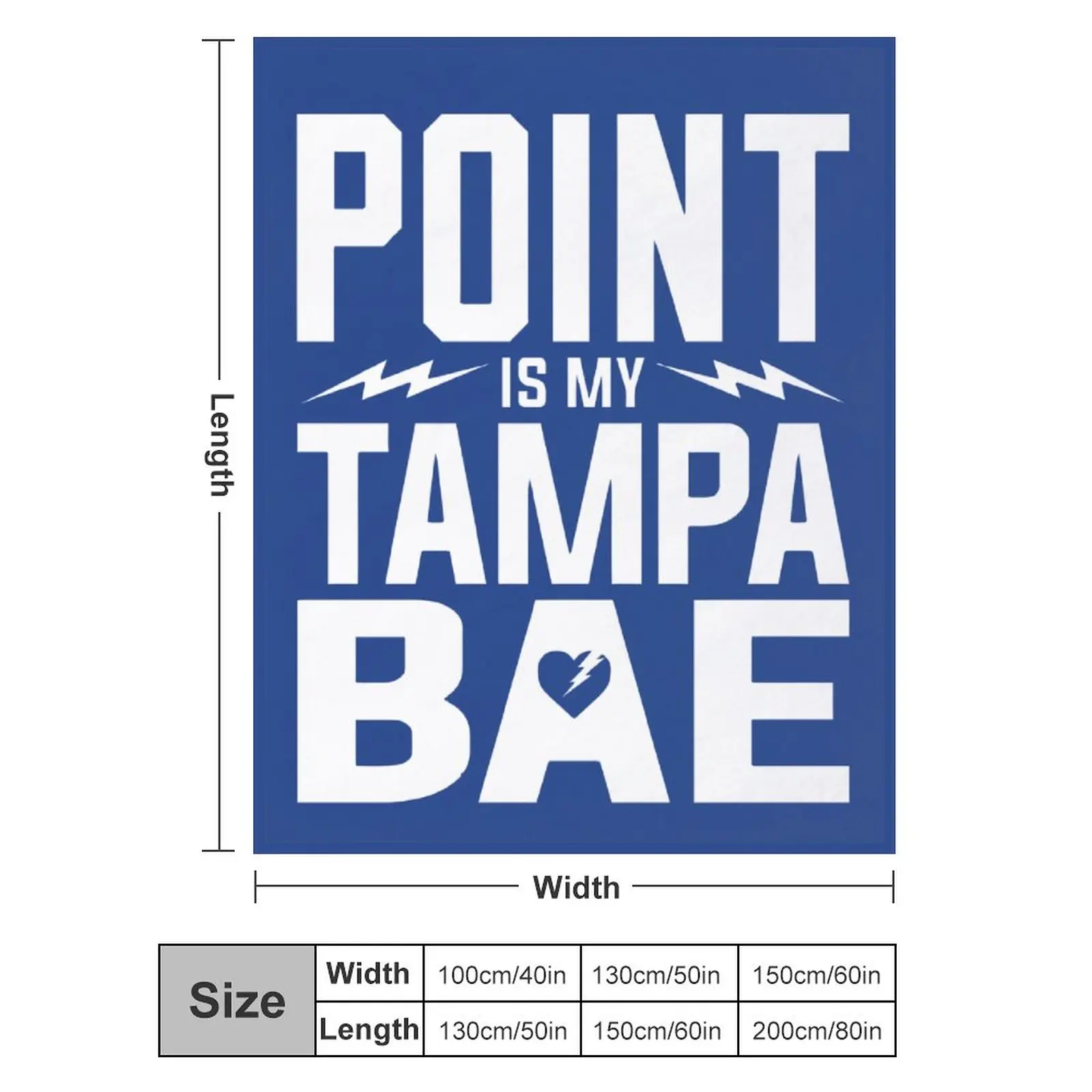 

Blanket 21 Brayden Point Is My Tampa BAE Ultra Soft Micro Fleece Cozy Lightweight Microfiber Flannel All Season Living Room Bedr