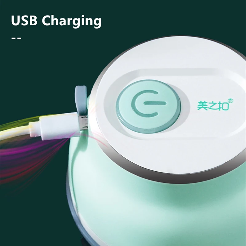 

Electric Garlic Chopper Mini Food Vegetable Pepper Ginger Masher Fruit Squeezer Meat Grinder USb Crushed Machine Kitchen Gadge