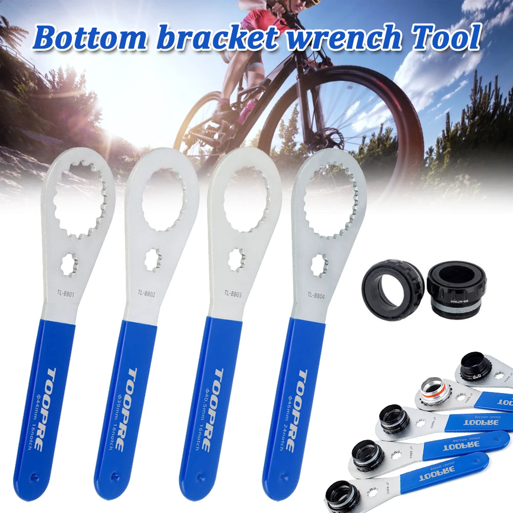 

MTB Road Bike BB Wrench Bicycle Bottom Bracket Installation Removal Tool Compatible With Shimano SRAM IXF DUB BSA30 Repair Tools