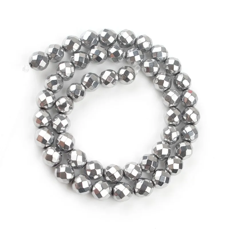 Бусины из натурального камня ААА для изготовления ювелирных изделий граненые