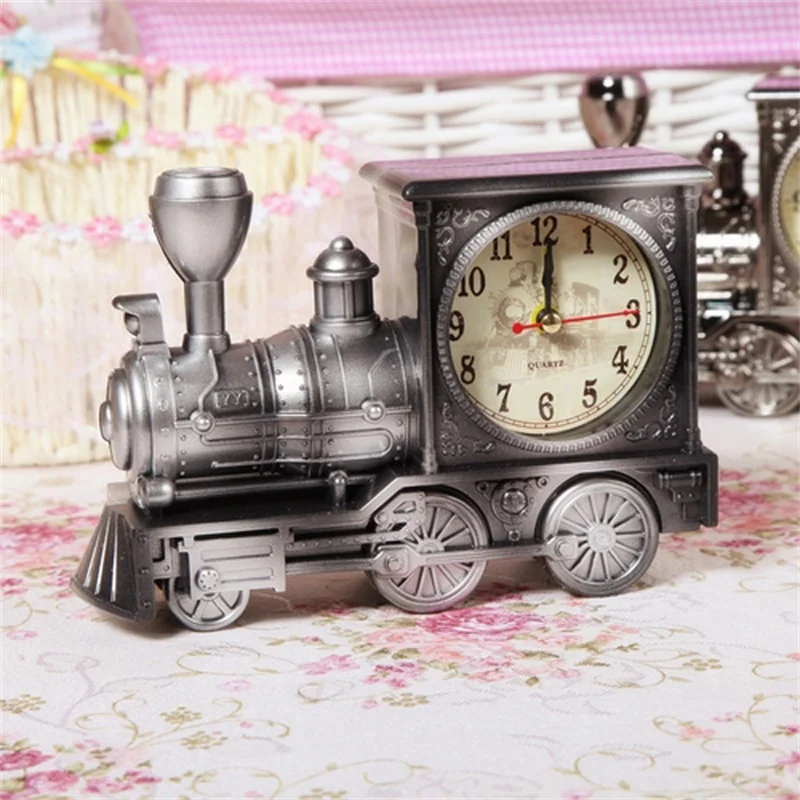 

Motorcycle model alarm clock creative retro locomotive bicycle alarm clock clock ornaments children's gifts bedroom desk decor