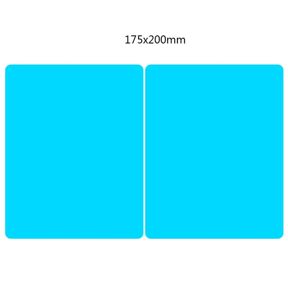 2pcs 175x200 Горячее предложение 2 шт. автомобильное боковое зеркало заднего вида Водонепроницаемая противотуманная пленка боковое стекло пленка может защитить ваше видение вождения в дождливые дни - Цвет: 2pcs 175x200