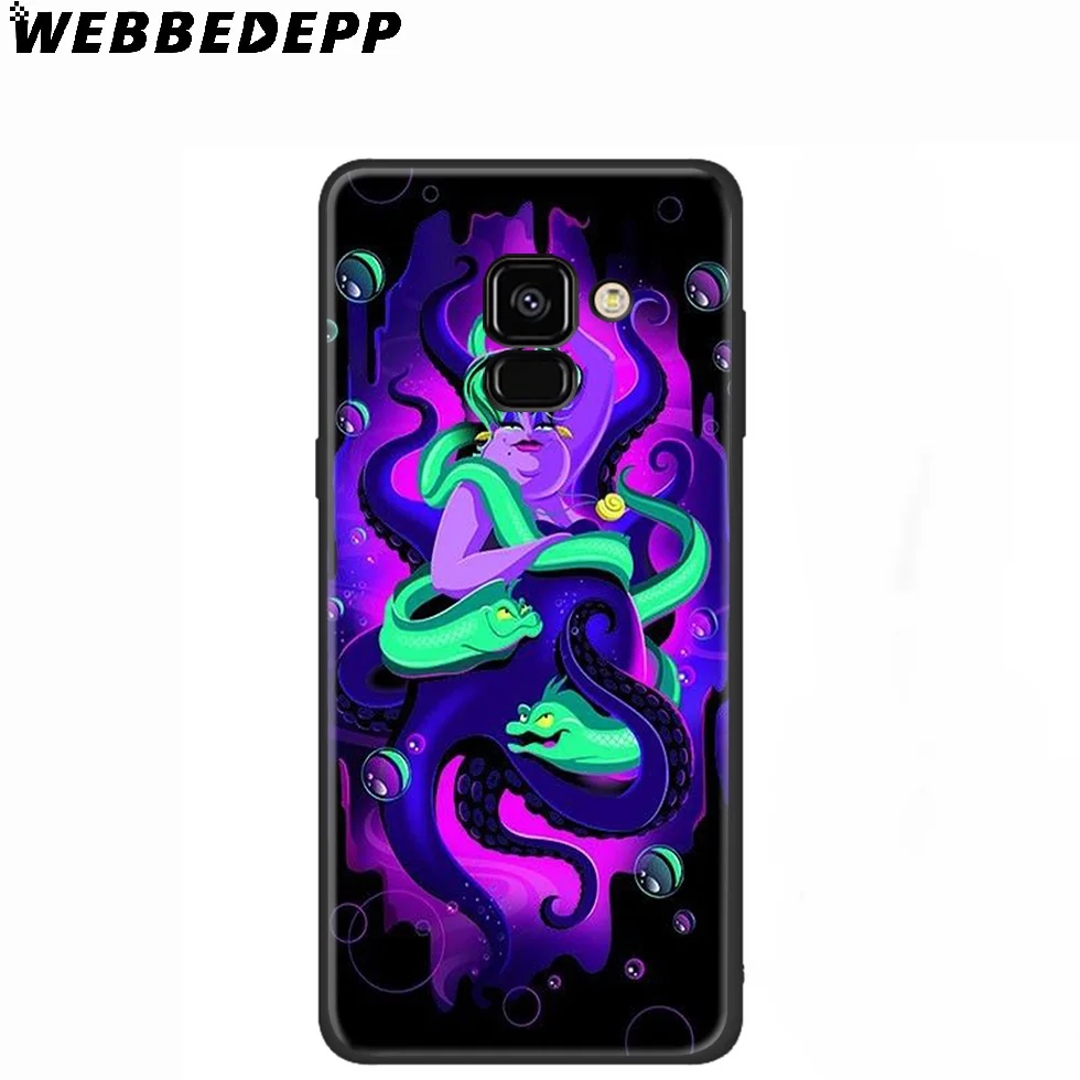 Урсула Русалочка мягкий чехол для samsung Galaxy A70s A50s A40s A30s A20s A20E A10s Note 8 9 10 плюс |