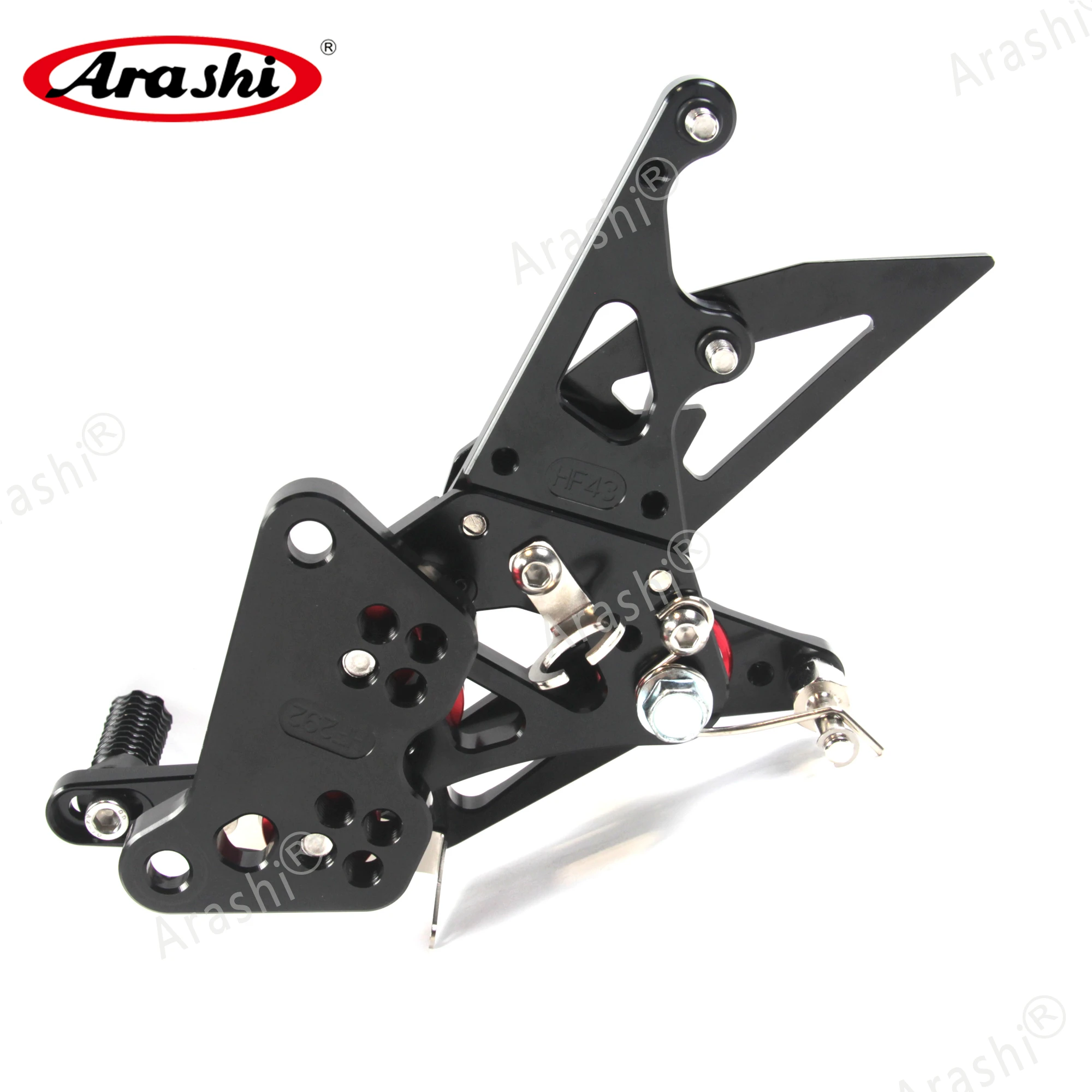 Мотоциклетные подножки Arashi для SUZUKI GSXR1300 2008-2019 CNC Регулируемые Задние комплект