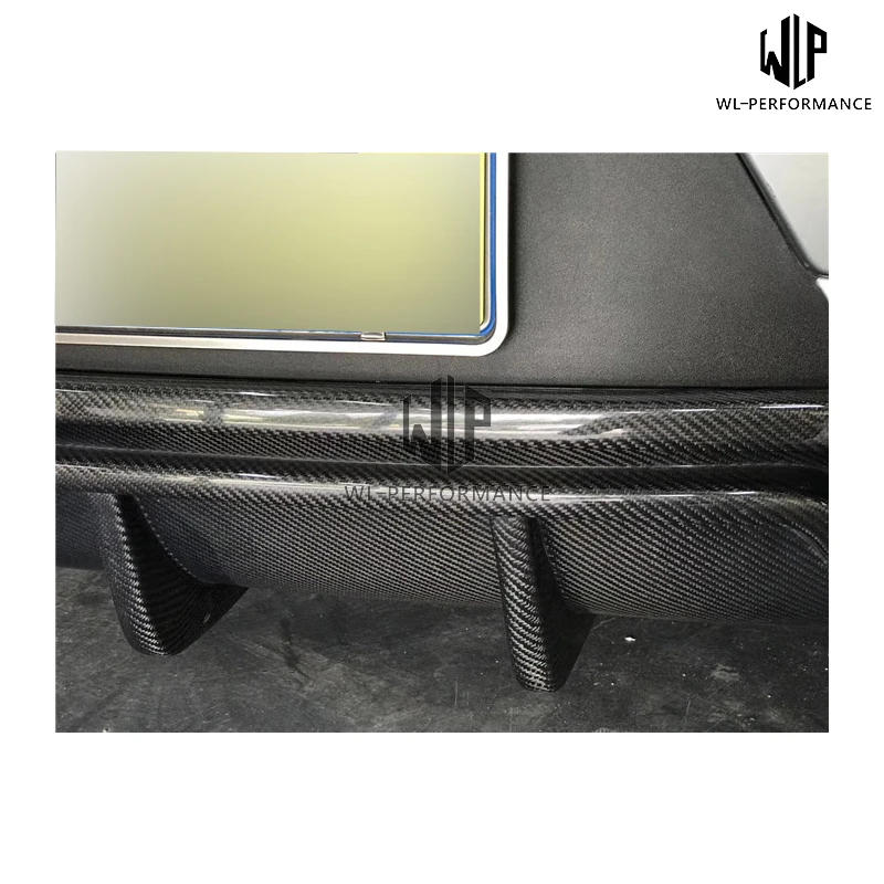 Новый высококачественный диффузор для заднего бампера из углеродного волокна