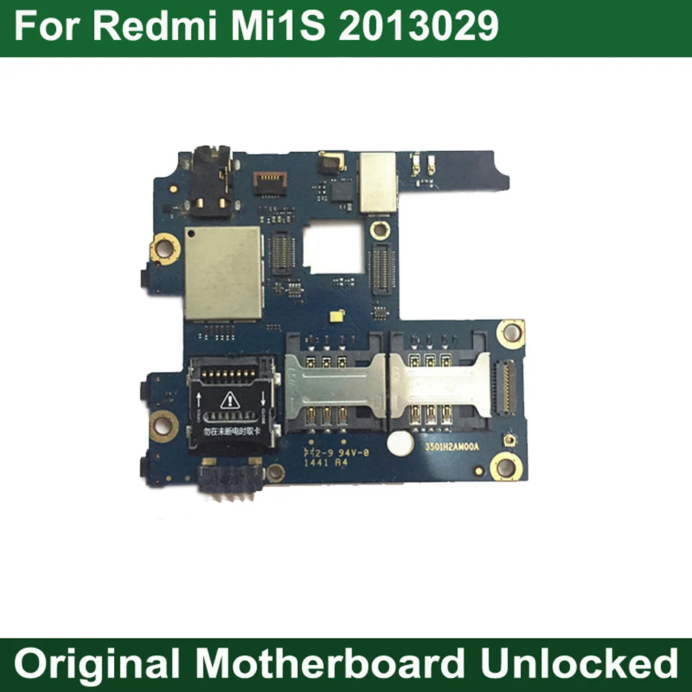 HAOYUAN.P.W Original Working Unlocked Mainboard Motherboard Circuits FPC For Xiaomi Hongmi 1S Redmi WCDMA 2013029 | Мобильные