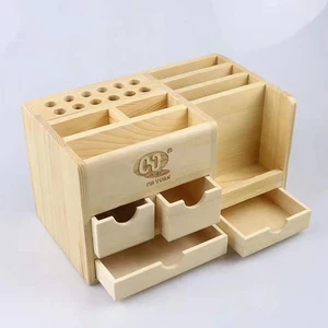 ma yuan multifunction wooden storage box screwdriver tweezers holder mobile phone repair desktop reception tool parts box free global shipping