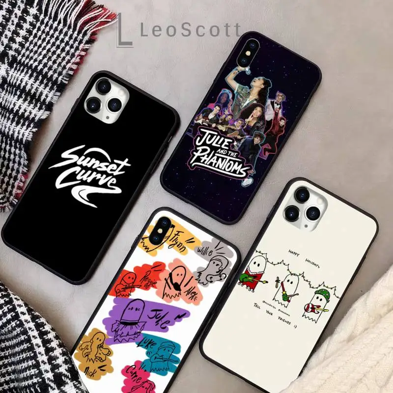 

Julie and the Phantoms cartoon Phone Cases for iPhone 11 12 pro XS MAX 8 7 6 6S Plus X 5S SE 2020 XR Soft silicone funda shell