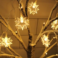 10leds20leds battery powered led star moon fairy garland string lights new year christmas wedding home indoor decoration light