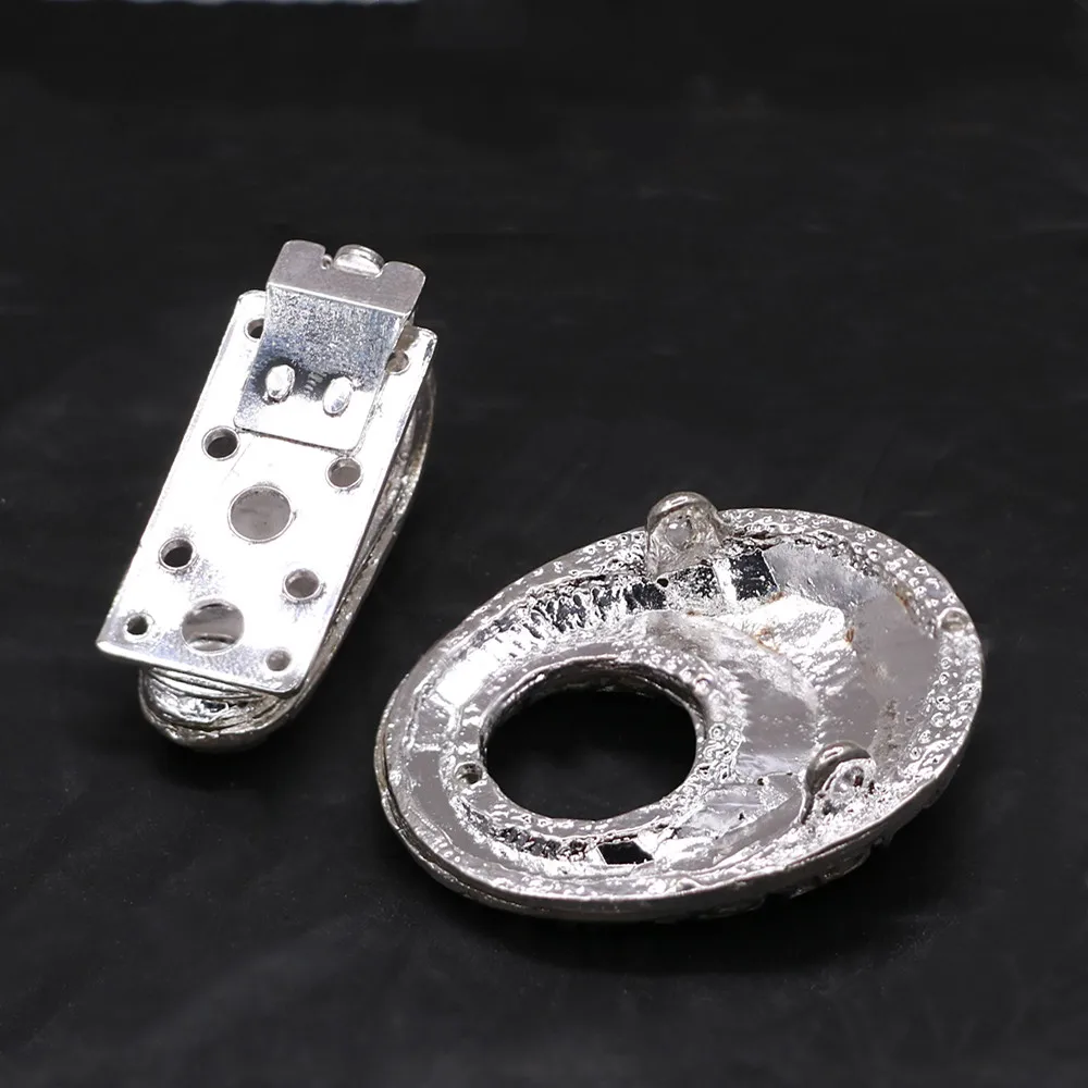 Хорошее качество 72 мм металлические стразы кнопка с свитер украшение пальто