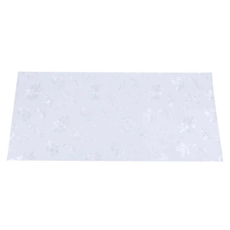 Премиум без клея 3d статические декоративные матовые оконные пленки для стекла 17 7