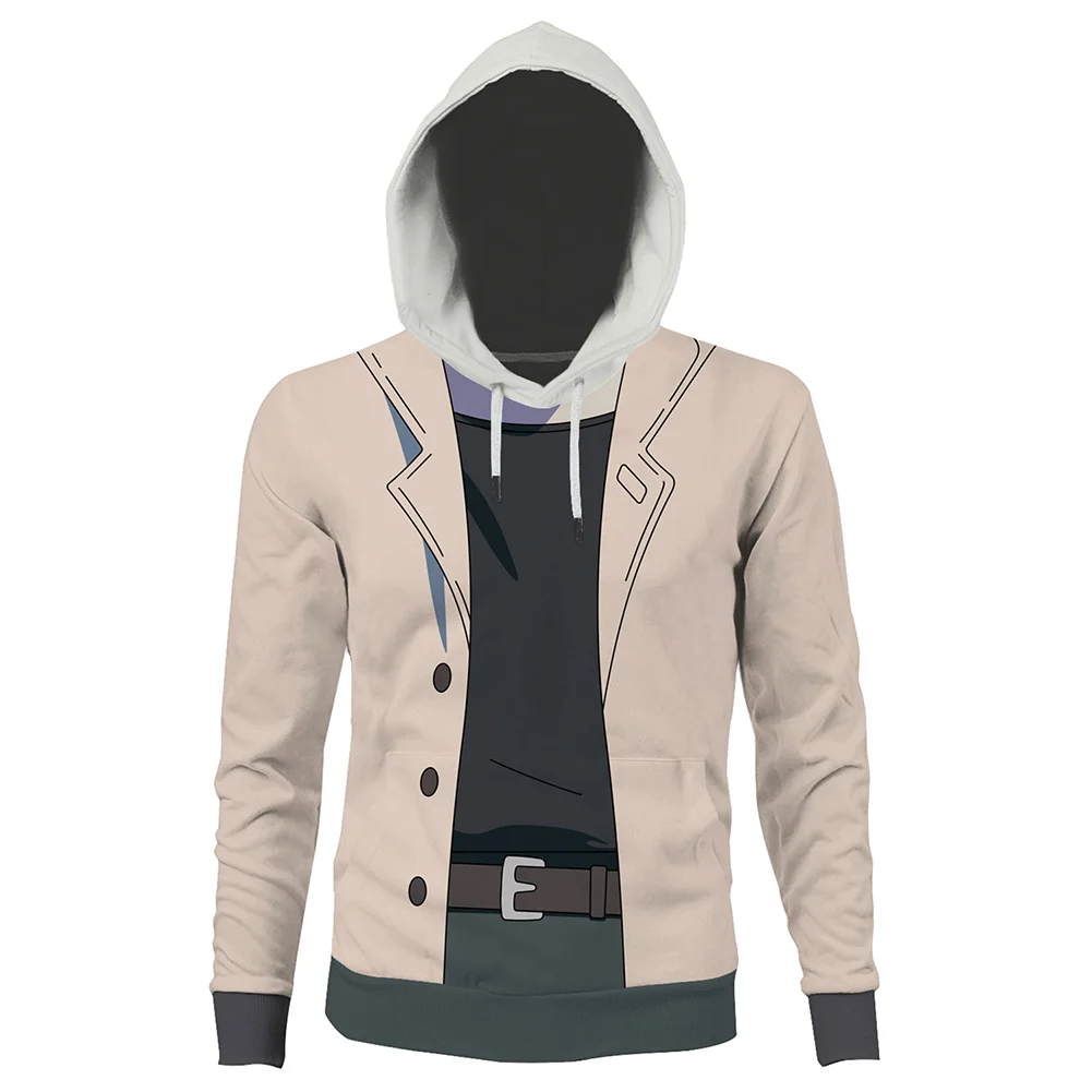 Мужская и Женская толстовка с капюшоном брендовая Толстовка принтом животных