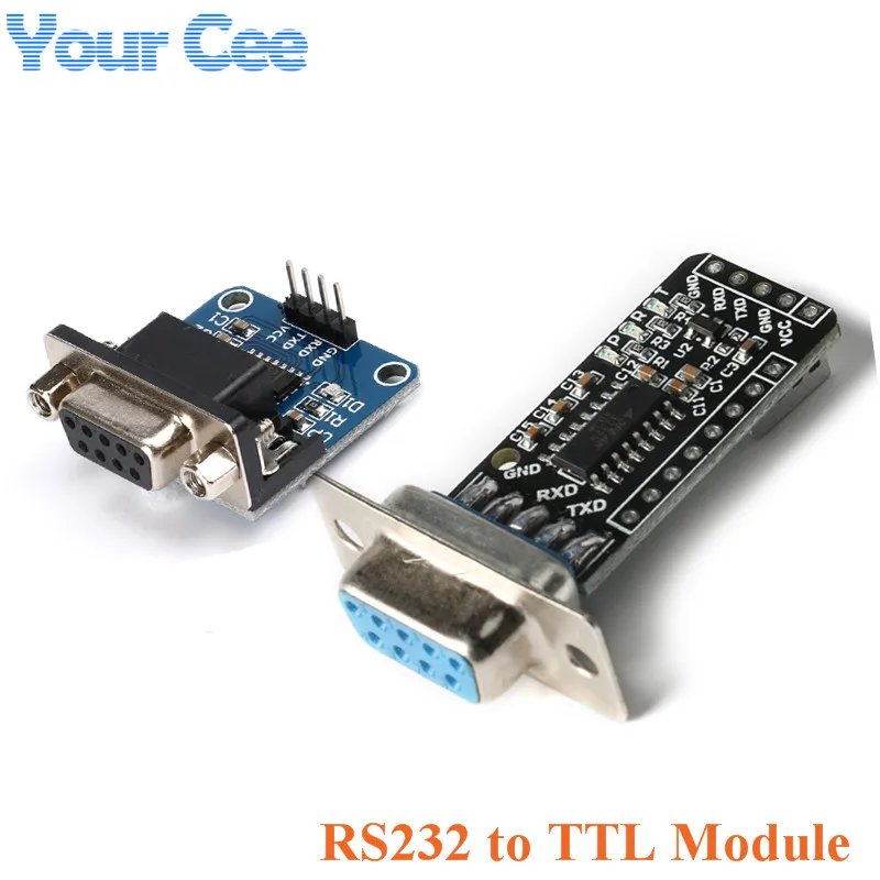RS232 уровень к TTL Женский последовательный порт конвертер Модуль последовательной